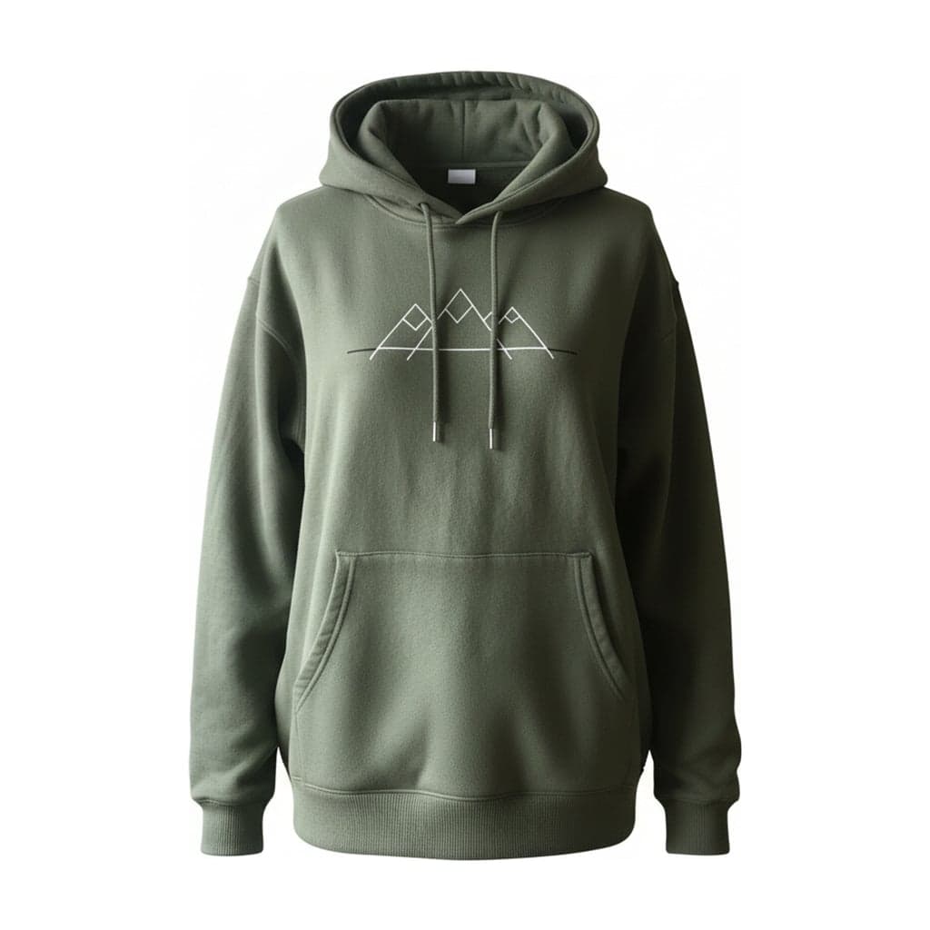 Ghost mannequin result of the same hoodie