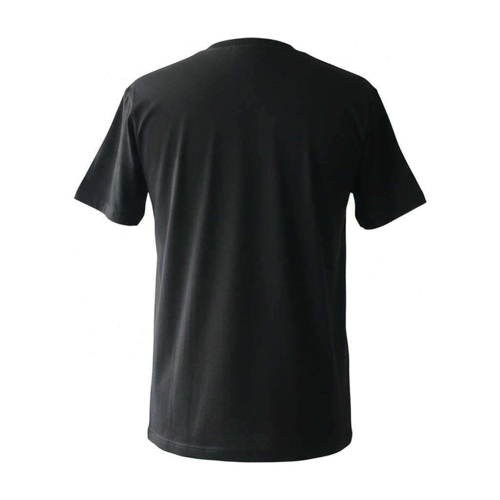 Ghost mannequin result of the same T-shirt (back)