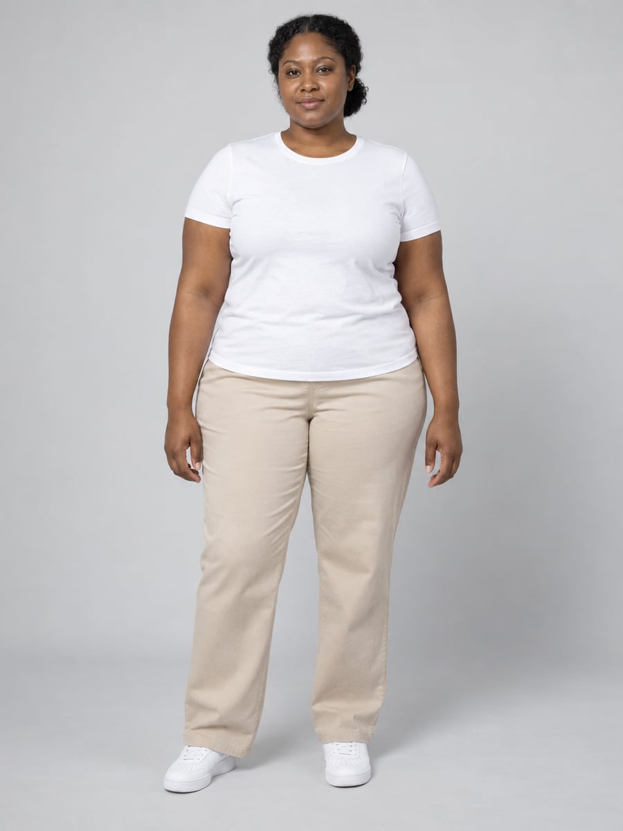 Woman · 30–40s · Plus size