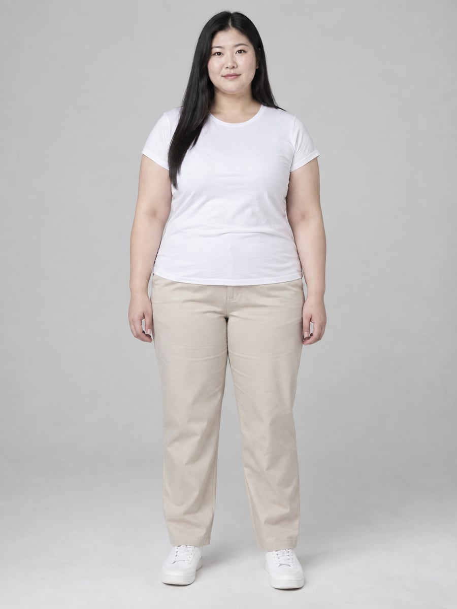 Woman · 30–40s · Plus size